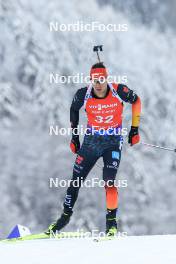 13.01.2024, Ruhpolding, Germany (GER): Philipp Nawrath (GER) - IBU World Cup Biathlon, sprint men, Ruhpolding (GER). www.nordicfocus.com. © Manzoni/NordicFocus. Every downloaded picture is fee-liable.