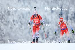 13.01.2024, Ruhpolding, Germany (GER): Adam Runnalls (CAN) - IBU World Cup Biathlon, sprint men, Ruhpolding (GER). www.nordicfocus.com. © Manzoni/NordicFocus. Every downloaded picture is fee-liable.