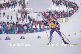 13.01.2024, Ruhpolding, Germany (GER): Johannes Thingnes Boe (NOR) - IBU World Cup Biathlon, sprint men, Ruhpolding (GER). www.nordicfocus.com. © Thibaut/NordicFocus. Every downloaded picture is fee-liable.