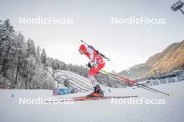 13.01.2024, Ruhpolding, Germany (GER): Adam Runnalls (CAN) - IBU World Cup Biathlon, sprint men, Ruhpolding (GER). www.nordicfocus.com. © Thibaut/NordicFocus. Every downloaded picture is fee-liable.