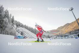 13.01.2024, Ruhpolding, Germany (GER): David Komatz (AUT) - IBU World Cup Biathlon, sprint men, Ruhpolding (GER). www.nordicfocus.com. © Thibaut/NordicFocus. Every downloaded picture is fee-liable.