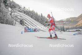 13.01.2024, Ruhpolding, Germany (GER): Adam Runnalls (CAN) - IBU World Cup Biathlon, sprint men, Ruhpolding (GER). www.nordicfocus.com. © Thibaut/NordicFocus. Every downloaded picture is fee-liable.