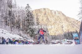 13.01.2024, Ruhpolding, Germany (GER): Endre Stroemsheim (NOR) - IBU World Cup Biathlon, sprint men, Ruhpolding (GER). www.nordicfocus.com. © Thibaut/NordicFocus. Every downloaded picture is fee-liable.