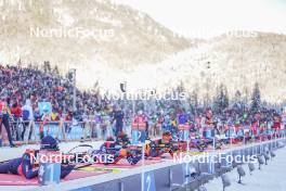 13.01.2024, Ruhpolding, Germany (GER): Fabien Claude (FRA) - IBU World Cup Biathlon, sprint men, Ruhpolding (GER). www.nordicfocus.com. © Thibaut/NordicFocus. Every downloaded picture is fee-liable.