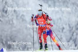 13.01.2024, Ruhpolding, Germany (GER): Magnus Oberhauser (AUT) - IBU World Cup Biathlon, sprint men, Ruhpolding (GER). www.nordicfocus.com. © Manzoni/NordicFocus. Every downloaded picture is fee-liable.