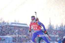 13.01.2024, Ruhpolding, Germany (GER): Cornel Puchianu (ROU) - IBU World Cup Biathlon, sprint men, Ruhpolding (GER). www.nordicfocus.com. © Thibaut/NordicFocus. Every downloaded picture is fee-liable.