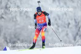 13.01.2024, Ruhpolding, Germany (GER): Pavel Magazeev (MDA) - IBU World Cup Biathlon, sprint men, Ruhpolding (GER). www.nordicfocus.com. © Manzoni/NordicFocus. Every downloaded picture is fee-liable.