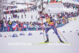 13.01.2024, Ruhpolding, Germany (GER): Johannes Thingnes Boe (NOR) - IBU World Cup Biathlon, sprint men, Ruhpolding (GER). www.nordicfocus.com. © Thibaut/NordicFocus. Every downloaded picture is fee-liable.