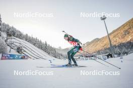 13.01.2024, Ruhpolding, Germany (GER): Maksim Fomin (LTU) - IBU World Cup Biathlon, sprint men, Ruhpolding (GER). www.nordicfocus.com. © Thibaut/NordicFocus. Every downloaded picture is fee-liable.