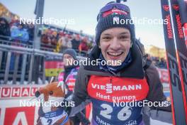 13.01.2024, Ruhpolding, Germany (GER): Tommaso Giacomel (ITA) - IBU World Cup Biathlon, sprint men, Ruhpolding (GER). www.nordicfocus.com. © Thibaut/NordicFocus. Every downloaded picture is fee-liable.