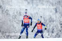 13.01.2024, Ruhpolding, Germany (GER): Otto Invenius (FIN) - IBU World Cup Biathlon, sprint men, Ruhpolding (GER). www.nordicfocus.com. © Manzoni/NordicFocus. Every downloaded picture is fee-liable.