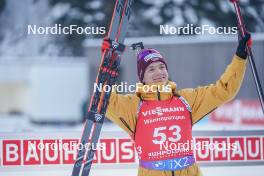 13.01.2024, Ruhpolding, Germany (GER): Justus Strelow (GER) - IBU World Cup Biathlon, sprint men, Ruhpolding (GER). www.nordicfocus.com. © Thibaut/NordicFocus. Every downloaded picture is fee-liable.