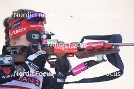 12.01.2024, Ruhpolding, Germany (GER): Janina Hettich-Walz (GER) - IBU World Cup Biathlon, sprint women, Ruhpolding (GER). www.nordicfocus.com. © Thibaut/NordicFocus. Every downloaded picture is fee-liable.