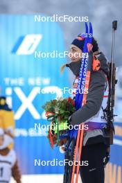 12.01.2024, Ruhpolding, Germany (GER): Lisa Vittozzi (ITA) - IBU World Cup Biathlon, sprint women, Ruhpolding (GER). www.nordicfocus.com. © Manzoni/NordicFocus. Every downloaded picture is fee-liable.