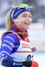 12.01.2024, Ruhpolding, Germany (GER): Chloe Levins (USA) - IBU World Cup Biathlon, sprint women, Ruhpolding (GER). www.nordicfocus.com. © Manzoni/NordicFocus. Every downloaded picture is fee-liable.