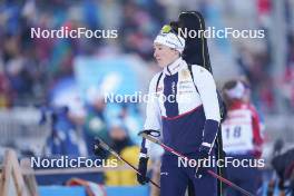 12.01.2024, Ruhpolding, Germany (GER): Lou Jeanmonnot (FRA) - IBU World Cup Biathlon, sprint women, Ruhpolding (GER). www.nordicfocus.com. © Thibaut/NordicFocus. Every downloaded picture is fee-liable.