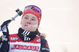 12.01.2024, Ruhpolding, Germany (GER): Janina Hettich-Walz (GER) - IBU World Cup Biathlon, sprint women, Ruhpolding (GER). www.nordicfocus.com. © Thibaut/NordicFocus. Every downloaded picture is fee-liable.