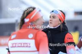 12.01.2024, Ruhpolding, Germany (GER): Benita Peiffer (CAN) - IBU World Cup Biathlon, sprint women, Ruhpolding (GER). www.nordicfocus.com. © Manzoni/NordicFocus. Every downloaded picture is fee-liable.