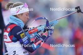 12.01.2024, Ruhpolding, Germany (GER): Ingrid Landmark Tandrevold (NOR) - IBU World Cup Biathlon, sprint women, Ruhpolding (GER). www.nordicfocus.com. © Thibaut/NordicFocus. Every downloaded picture is fee-liable.