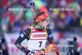 12.01.2024, Ruhpolding, Germany (GER): Vanessa Voigt (GER) - IBU World Cup Biathlon, sprint women, Ruhpolding (GER). www.nordicfocus.com. © Thibaut/NordicFocus. Every downloaded picture is fee-liable.