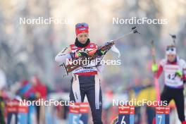 12.01.2024, Ruhpolding, Germany (GER): Elisa Gasparin (SUI) - IBU World Cup Biathlon, sprint women, Ruhpolding (GER). www.nordicfocus.com. © Thibaut/NordicFocus. Every downloaded picture is fee-liable.