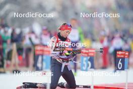 12.01.2024, Ruhpolding, Germany (GER): Elisa Gasparin (SUI) - IBU World Cup Biathlon, sprint women, Ruhpolding (GER). www.nordicfocus.com. © Thibaut/NordicFocus. Every downloaded picture is fee-liable.