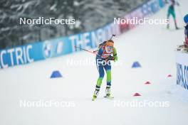 12.01.2024, Ruhpolding, Germany (GER): Anika Kozica (CRO) - IBU World Cup Biathlon, sprint women, Ruhpolding (GER). www.nordicfocus.com. © Thibaut/NordicFocus. Every downloaded picture is fee-liable.