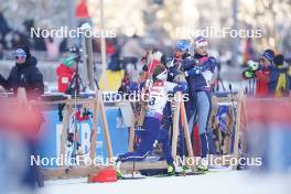 12.01.2024, Ruhpolding, Germany (GER): Venla Lehtonen (FIN) - IBU World Cup Biathlon, sprint women, Ruhpolding (GER). www.nordicfocus.com. © Thibaut/NordicFocus. Every downloaded picture is fee-liable.