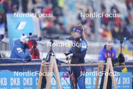 12.01.2024, Ruhpolding, Germany (GER): Anna Gandler (AUT) - IBU World Cup Biathlon, sprint women, Ruhpolding (GER). www.nordicfocus.com. © Thibaut/NordicFocus. Every downloaded picture is fee-liable.