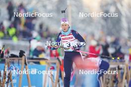 12.01.2024, Ruhpolding, Germany (GER): Ingrid Landmark Tandrevold (NOR) - IBU World Cup Biathlon, sprint women, Ruhpolding (GER). www.nordicfocus.com. © Thibaut/NordicFocus. Every downloaded picture is fee-liable.