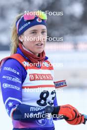 12.01.2024, Ruhpolding, Germany (GER): Chloe Levins (USA) - IBU World Cup Biathlon, sprint women, Ruhpolding (GER). www.nordicfocus.com. © Manzoni/NordicFocus. Every downloaded picture is fee-liable.