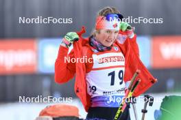 12.01.2024, Ruhpolding, Germany (GER): Emma Lunder (CAN) - IBU World Cup Biathlon, sprint women, Ruhpolding (GER). www.nordicfocus.com. © Manzoni/NordicFocus. Every downloaded picture is fee-liable.