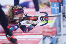 12.01.2024, Ruhpolding, Germany (GER): Karoline Offigstad Knotten (NOR) - IBU World Cup Biathlon, sprint women, Ruhpolding (GER). www.nordicfocus.com. © Thibaut/NordicFocus. Every downloaded picture is fee-liable.