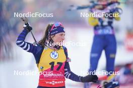 12.01.2024, Ruhpolding, Germany (GER): Justine Braisaz-Bouchet (FRA) - IBU World Cup Biathlon, sprint women, Ruhpolding (GER). www.nordicfocus.com. © Thibaut/NordicFocus. Every downloaded picture is fee-liable.