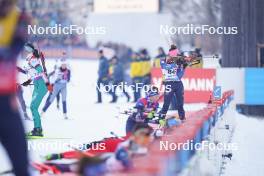 12.01.2024, Ruhpolding, Germany (GER): Aliona Makarova (MDA) - IBU World Cup Biathlon, sprint women, Ruhpolding (GER). www.nordicfocus.com. © Thibaut/NordicFocus. Every downloaded picture is fee-liable.