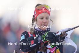 12.01.2024, Ruhpolding, Germany (GER): Sophia Schneider (GER) - IBU World Cup Biathlon, sprint women, Ruhpolding (GER). www.nordicfocus.com. © Thibaut/NordicFocus. Every downloaded picture is fee-liable.