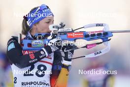 12.01.2024, Ruhpolding, Germany (GER): Franziska Preuss (GER) - IBU World Cup Biathlon, sprint women, Ruhpolding (GER). www.nordicfocus.com. © Thibaut/NordicFocus. Every downloaded picture is fee-liable.