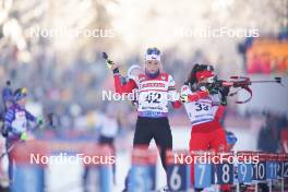 12.01.2024, Ruhpolding, Germany (GER): Marketa Davidova (CZE) - IBU World Cup Biathlon, sprint women, Ruhpolding (GER). www.nordicfocus.com. © Thibaut/NordicFocus. Every downloaded picture is fee-liable.