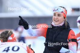 12.01.2024, Ruhpolding, Germany (GER): Benita Peiffer (CAN) - IBU World Cup Biathlon, sprint women, Ruhpolding (GER). www.nordicfocus.com. © Manzoni/NordicFocus. Every downloaded picture is fee-liable.