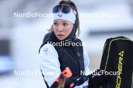 12.01.2024, Ruhpolding, Germany (GER): Oceane Michelon (FRA) - IBU World Cup Biathlon, sprint women, Ruhpolding (GER). www.nordicfocus.com. © Manzoni/NordicFocus. Every downloaded picture is fee-liable.