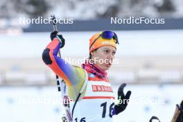 12.01.2024, Ruhpolding, Germany (GER): Alina Stremous (MDA) - IBU World Cup Biathlon, sprint women, Ruhpolding (GER). www.nordicfocus.com. © Manzoni/NordicFocus. Every downloaded picture is fee-liable.