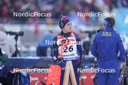 12.01.2024, Ruhpolding, Germany (GER): Lisa Vittozzi (ITA) - IBU World Cup Biathlon, sprint women, Ruhpolding (GER). www.nordicfocus.com. © Thibaut/NordicFocus. Every downloaded picture is fee-liable.