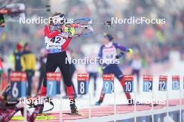 12.01.2024, Ruhpolding, Germany (GER): Marketa Davidova (CZE) - IBU World Cup Biathlon, sprint women, Ruhpolding (GER). www.nordicfocus.com. © Thibaut/NordicFocus. Every downloaded picture is fee-liable.