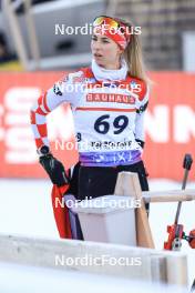 12.01.2024, Ruhpolding, Germany (GER): Anika Kozica (CRO) - IBU World Cup Biathlon, sprint women, Ruhpolding (GER). www.nordicfocus.com. © Manzoni/NordicFocus. Every downloaded picture is fee-liable.