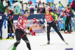 18.01.2024, Antholz, Italy (ITA): Matic Repnik (SLO) - IBU World Cup Biathlon, short individual men, Antholz (ITA). www.nordicfocus.com. © Thibaut/NordicFocus. Every downloaded picture is fee-liable.