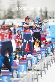 18.01.2024, Antholz, Italy (ITA): Maxime Germain (USA) - IBU World Cup Biathlon, short individual men, Antholz (ITA). www.nordicfocus.com. © Thibaut/NordicFocus. Every downloaded picture is fee-liable.