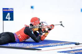 18.01.2024, Antholz, Italy (ITA): Benedikt Doll (GER) - IBU World Cup Biathlon, short individual men, Antholz (ITA). www.nordicfocus.com. © Manzoni/NordicFocus. Every downloaded picture is fee-liable.