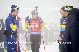 18.01.2024, Antholz, Italy (ITA): Emil Nykvist (SWE) - IBU World Cup Biathlon, short individual men, Antholz (ITA). www.nordicfocus.com. © Thibaut/NordicFocus. Every downloaded picture is fee-liable.