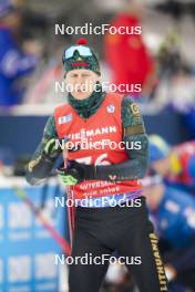 18.01.2024, Antholz, Italy (ITA): Tomas Kaukenas (LTU) - IBU World Cup Biathlon, short individual men, Antholz (ITA). www.nordicfocus.com. © Thibaut/NordicFocus. Every downloaded picture is fee-liable.