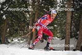 18.01.2024, Antholz, Italy (ITA): Simon Eder (AUT) - IBU World Cup Biathlon, short individual men, Antholz (ITA). www.nordicfocus.com. © Thibaut/NordicFocus. Every downloaded picture is fee-liable.